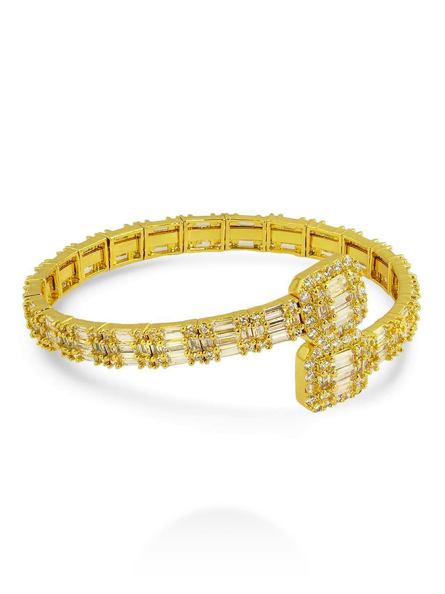 Bracciale "CLUSTER BANGLE" Gold