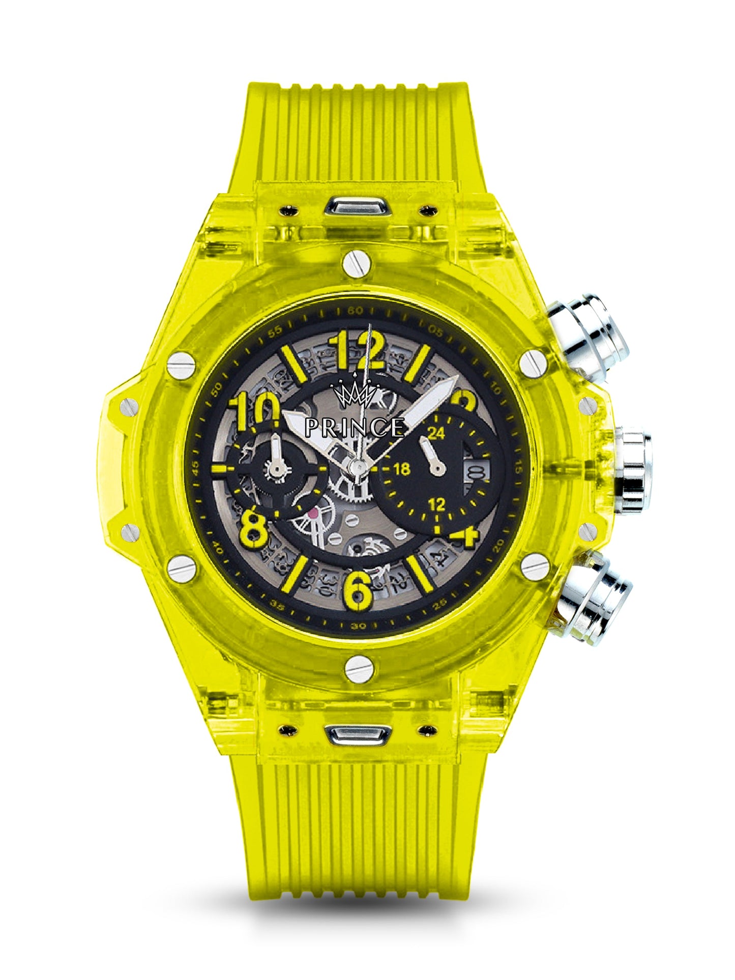 Orologio PRINCE Yellow "PRISMA"