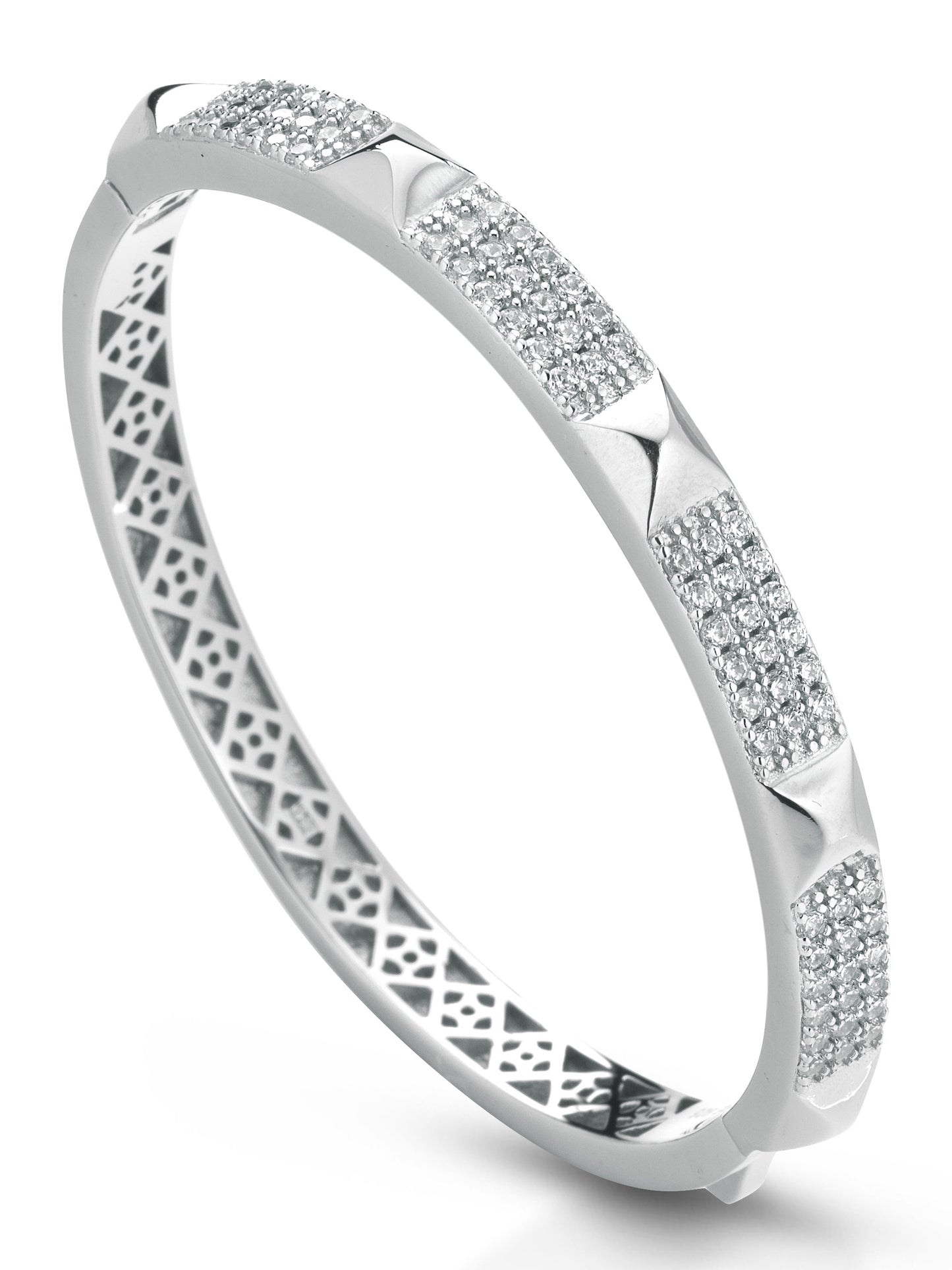 Bracciale "PIRAMIDALE" Silver