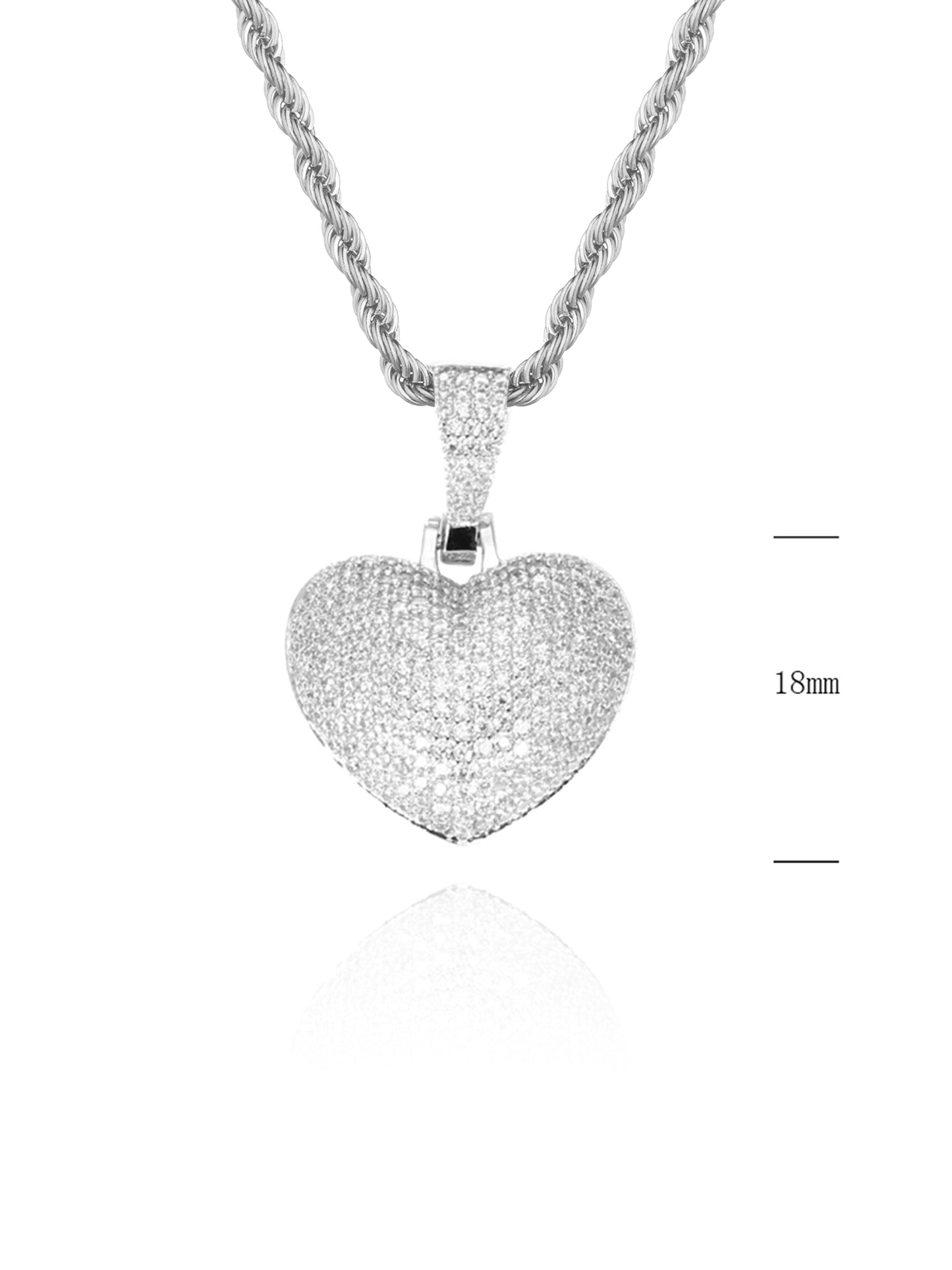 Collana "HEART FULL" Silver