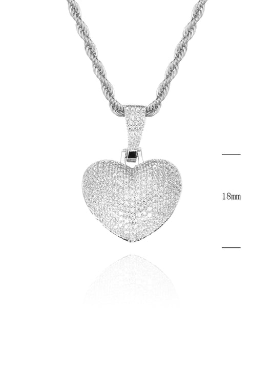 Collana "HEART FULL" Silver