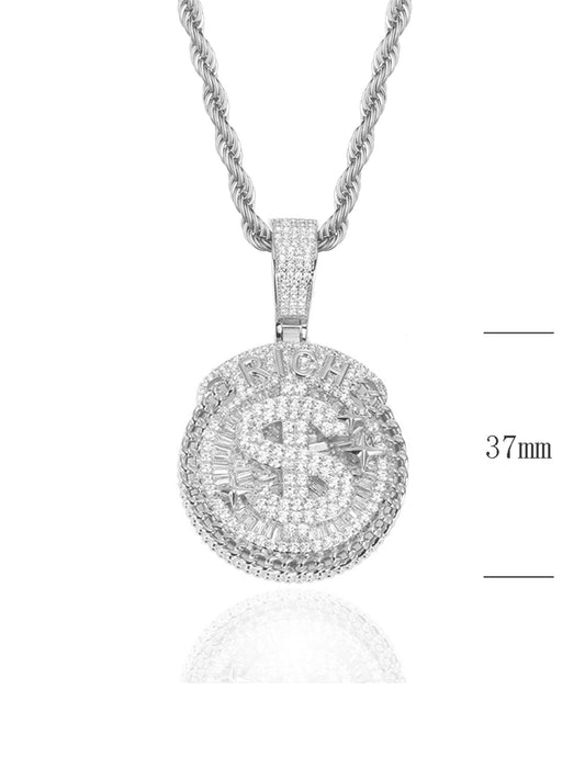 Collana "DOLLAR RICH" Silver