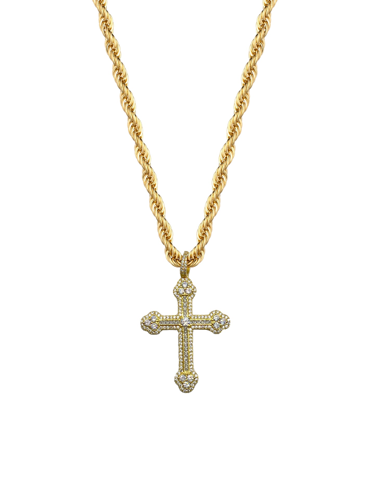 Collana "croce" in Argento 925