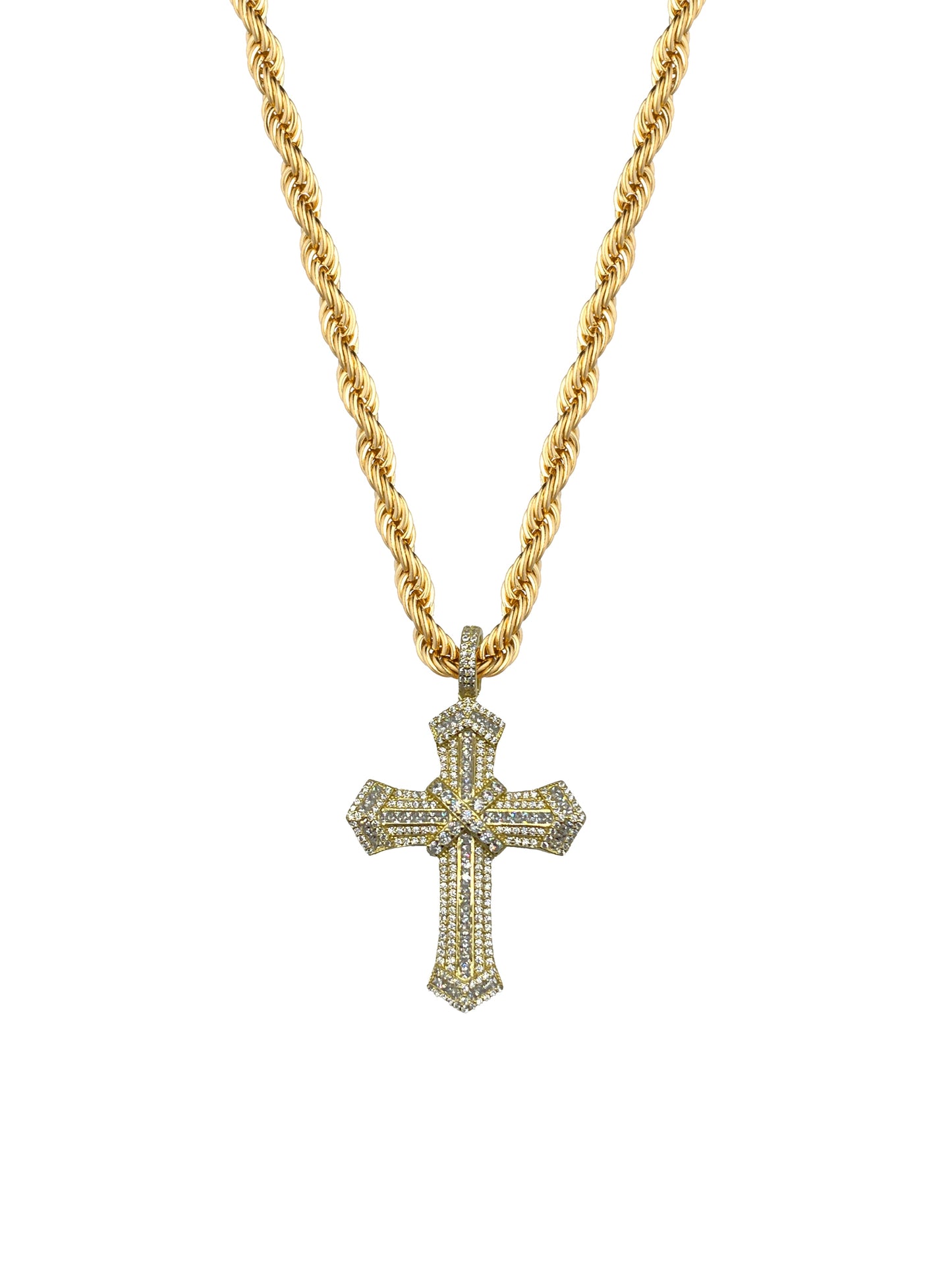 Collana "croce" in Argento 925