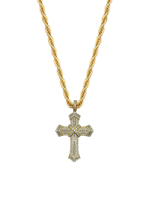 Collana "croce" in Argento 925