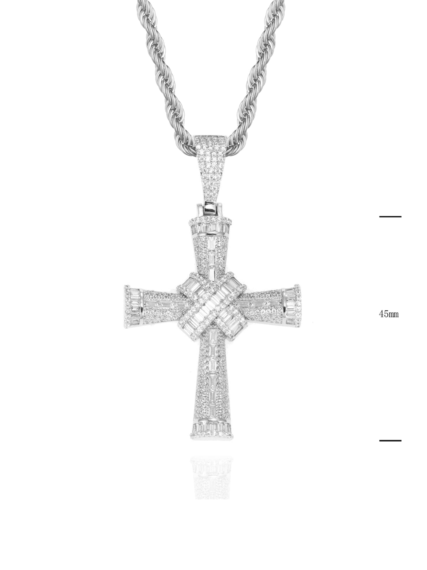 Collana "X CROSS" Silver