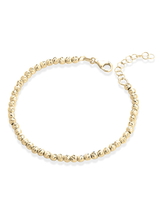 Bracciale "MILLELUCI" gold in Argento