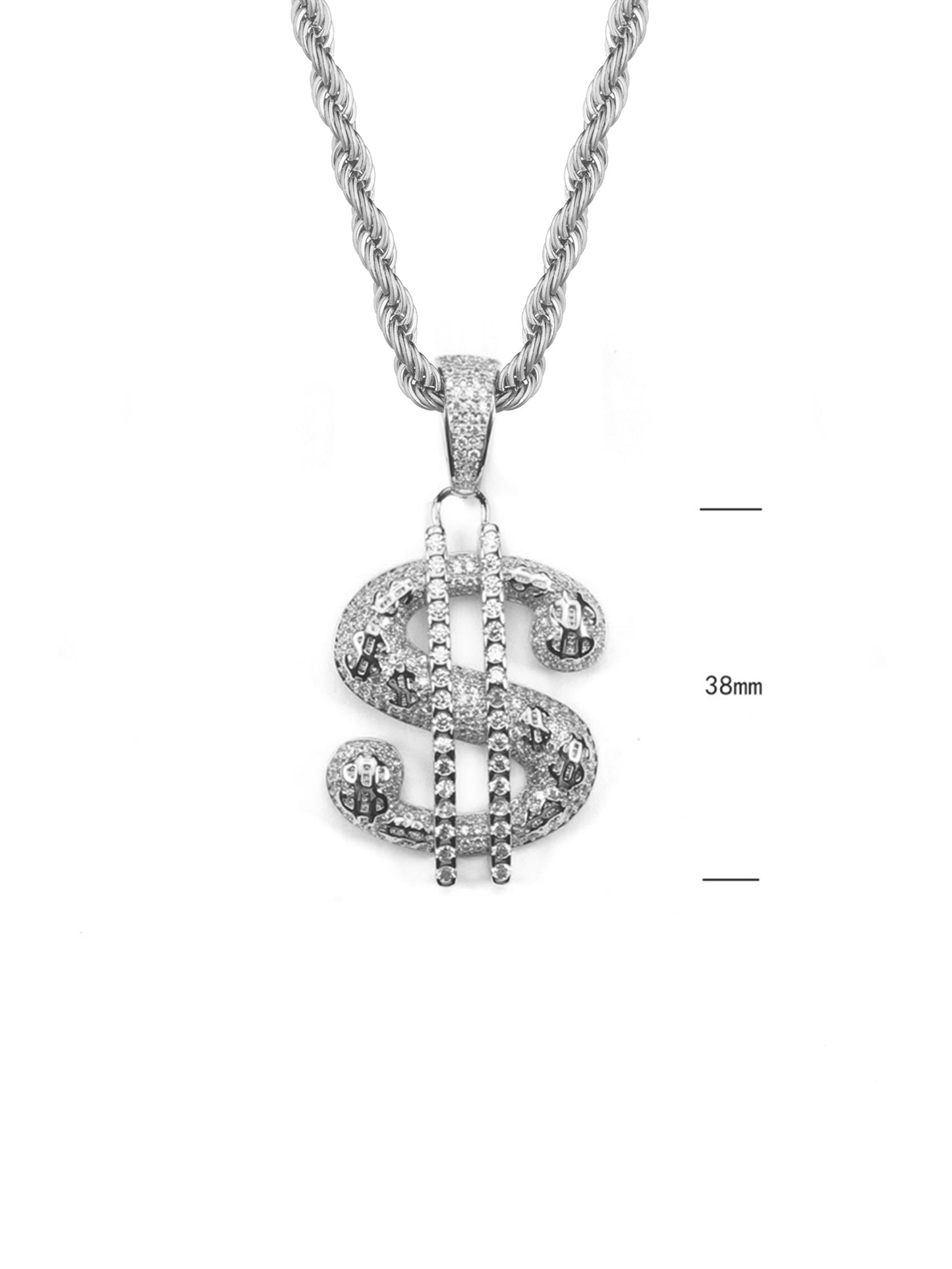 Collana "$" Silver