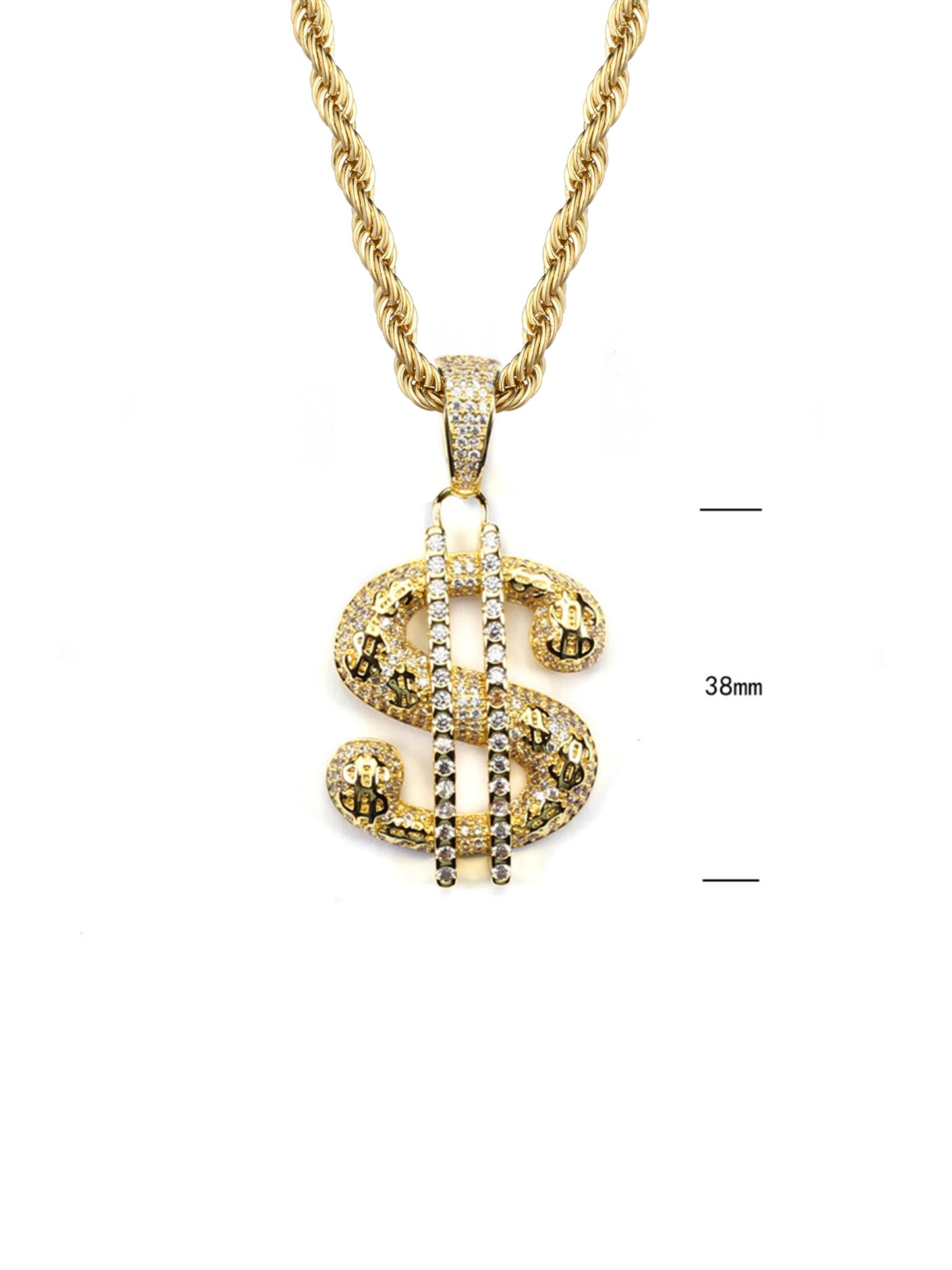 Collana "$" Gold