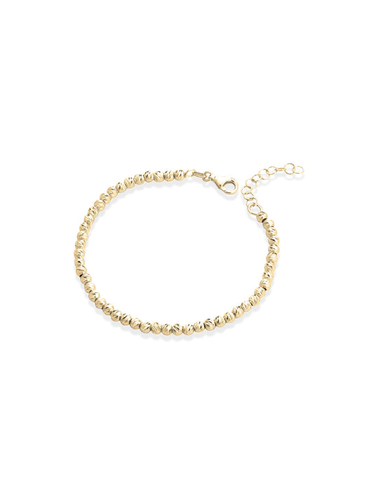 Bracciale "MILLELUCI" gold in Argento