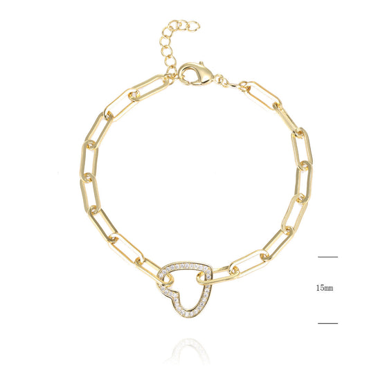 Bracciale "HEART CHAIN"