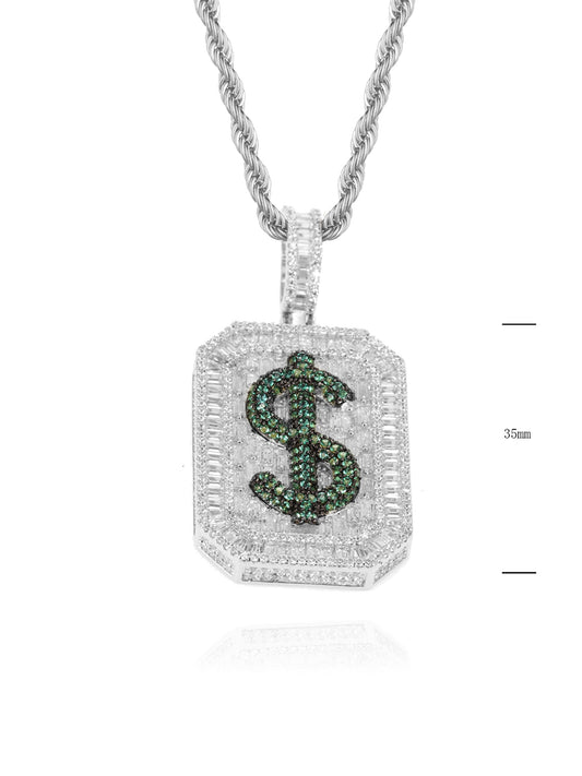 Collana "ICE DOLLAR" Silver