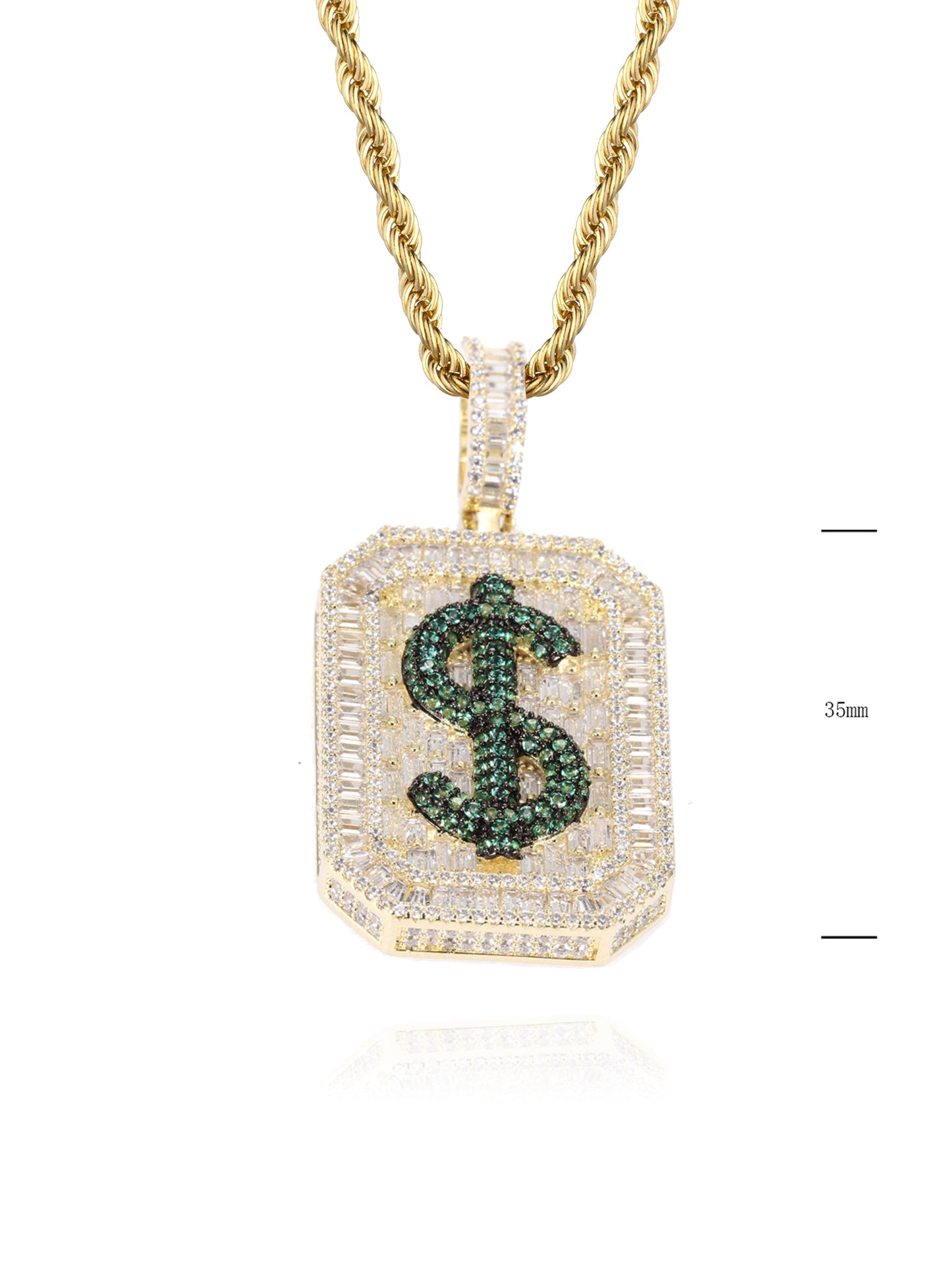 Collana "ICE DOLLAR" Gold