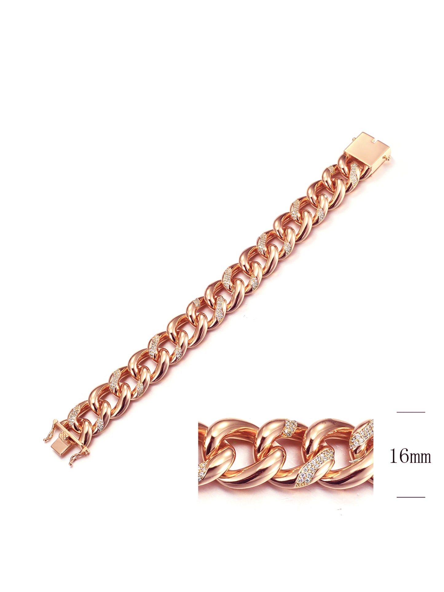 Bracciale "LINK" Rose