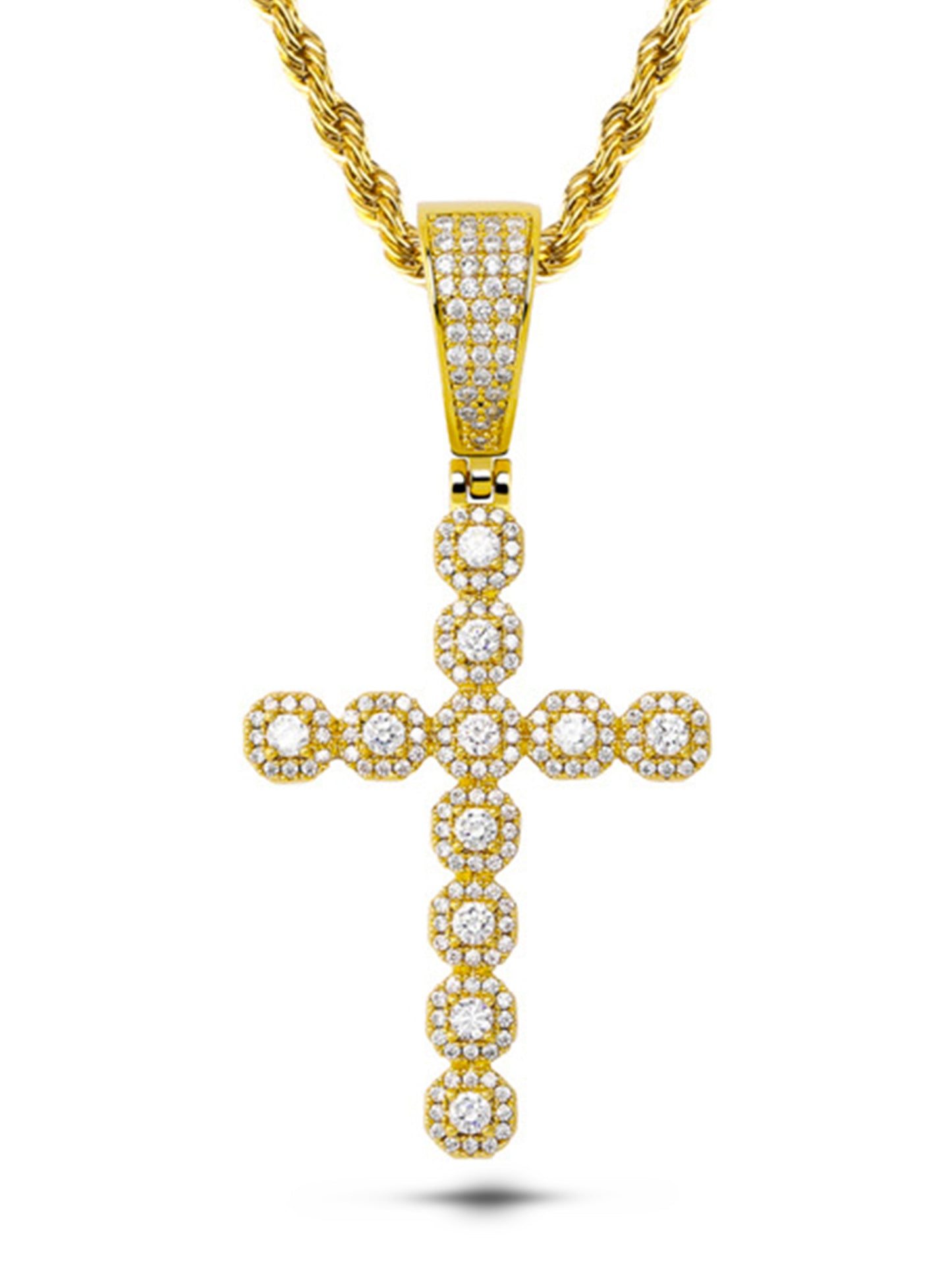 Collana "Circle Cross" Gold