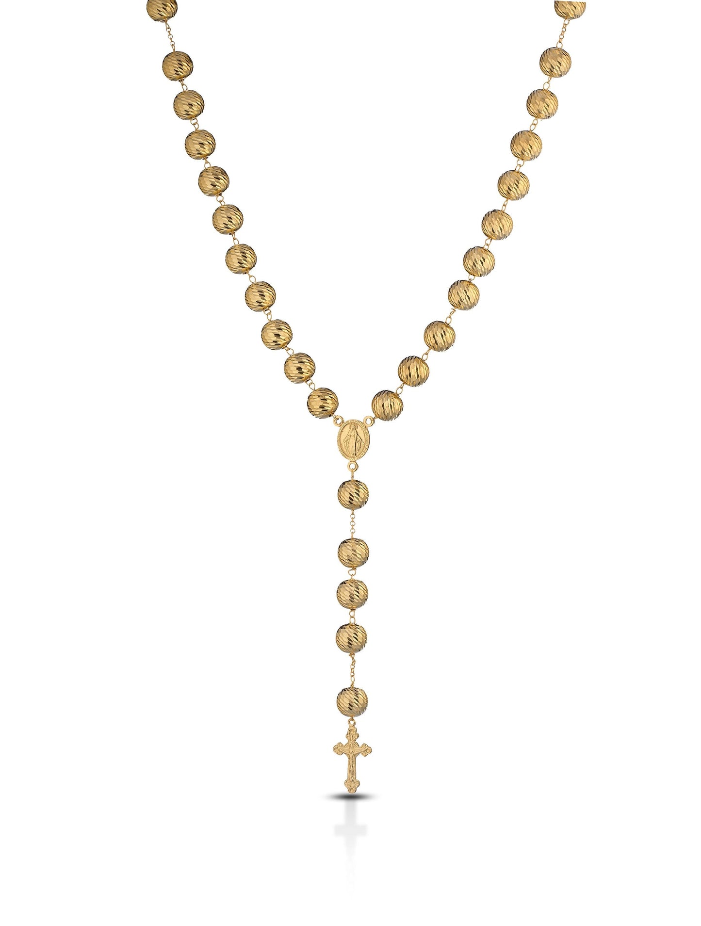 Collana "ROSARIO" Gold in Argento