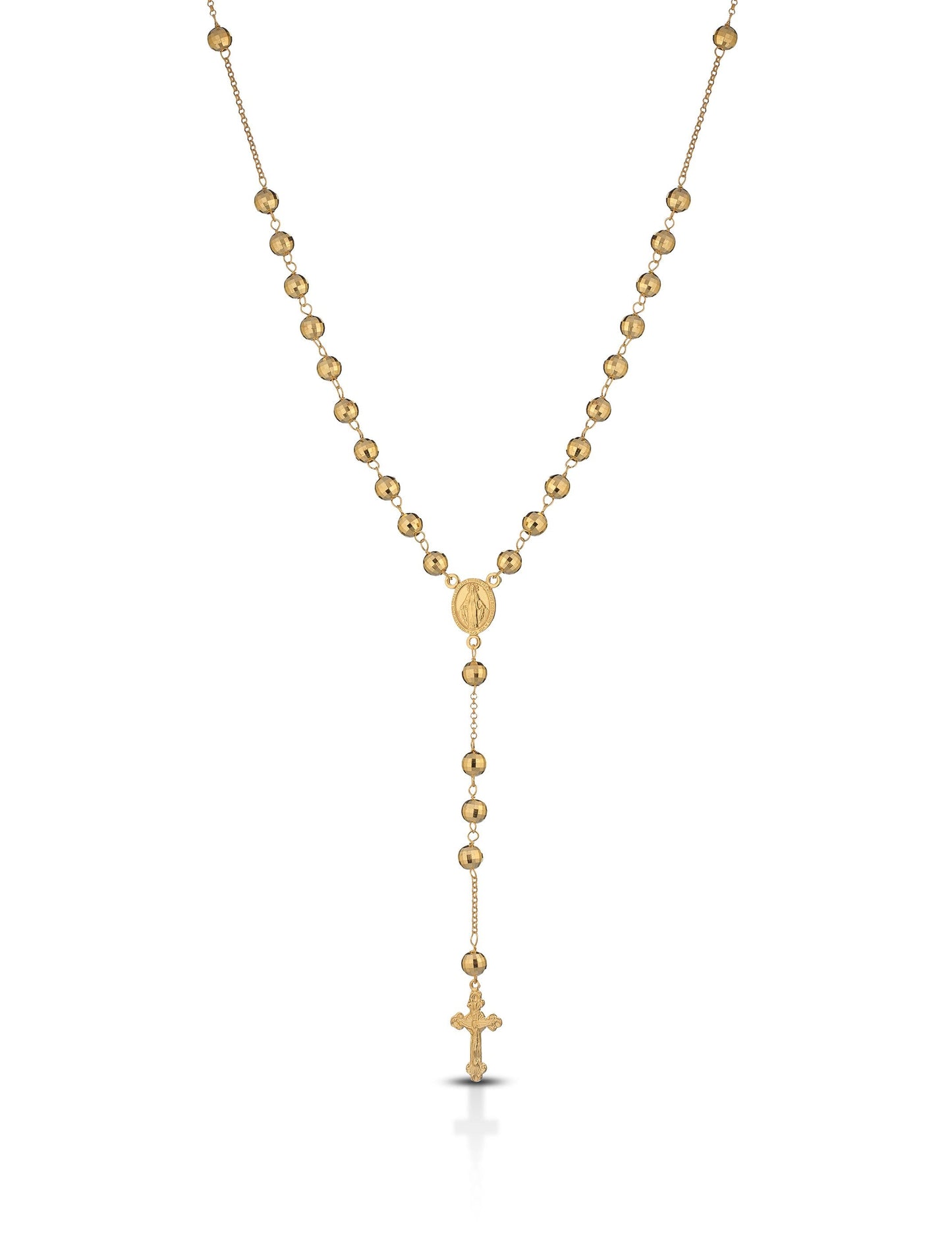 Collana "ROSARIO" Gold in Argento