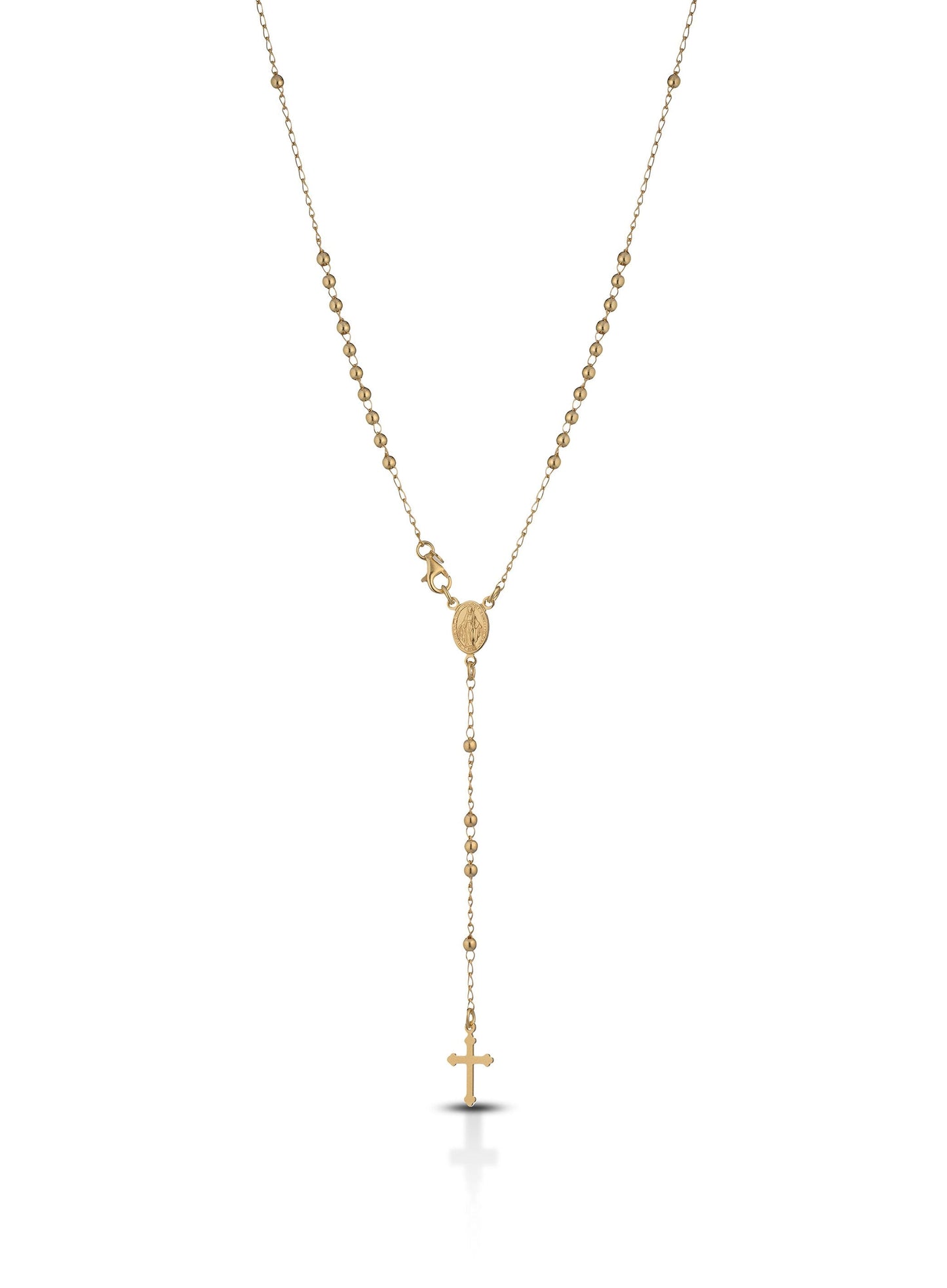 Collana "ROSARIO" Gold in Argento