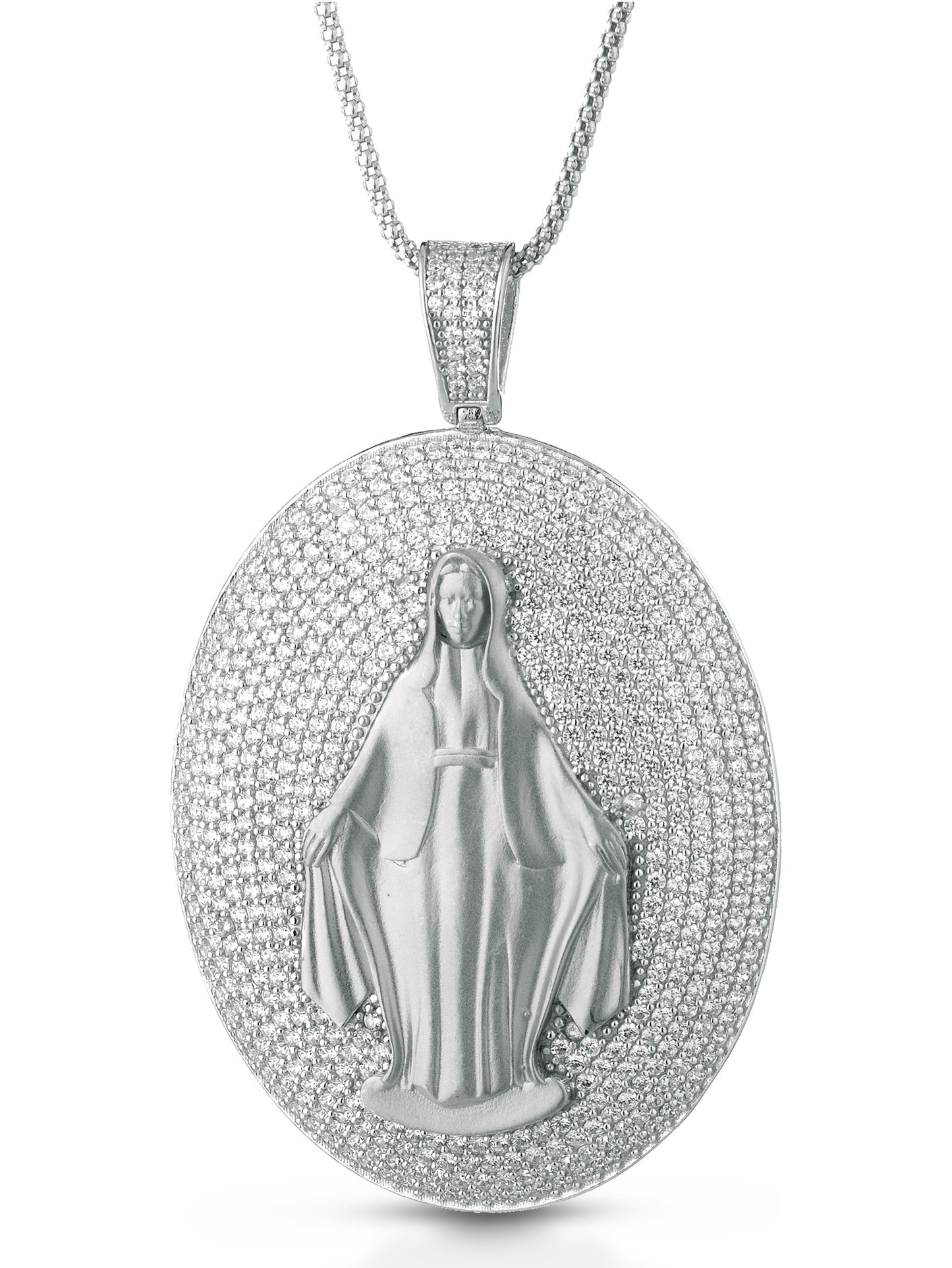 Collana "MATER NOSTRA" Silver