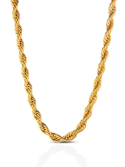 Collana "BIG ROPE" Gold