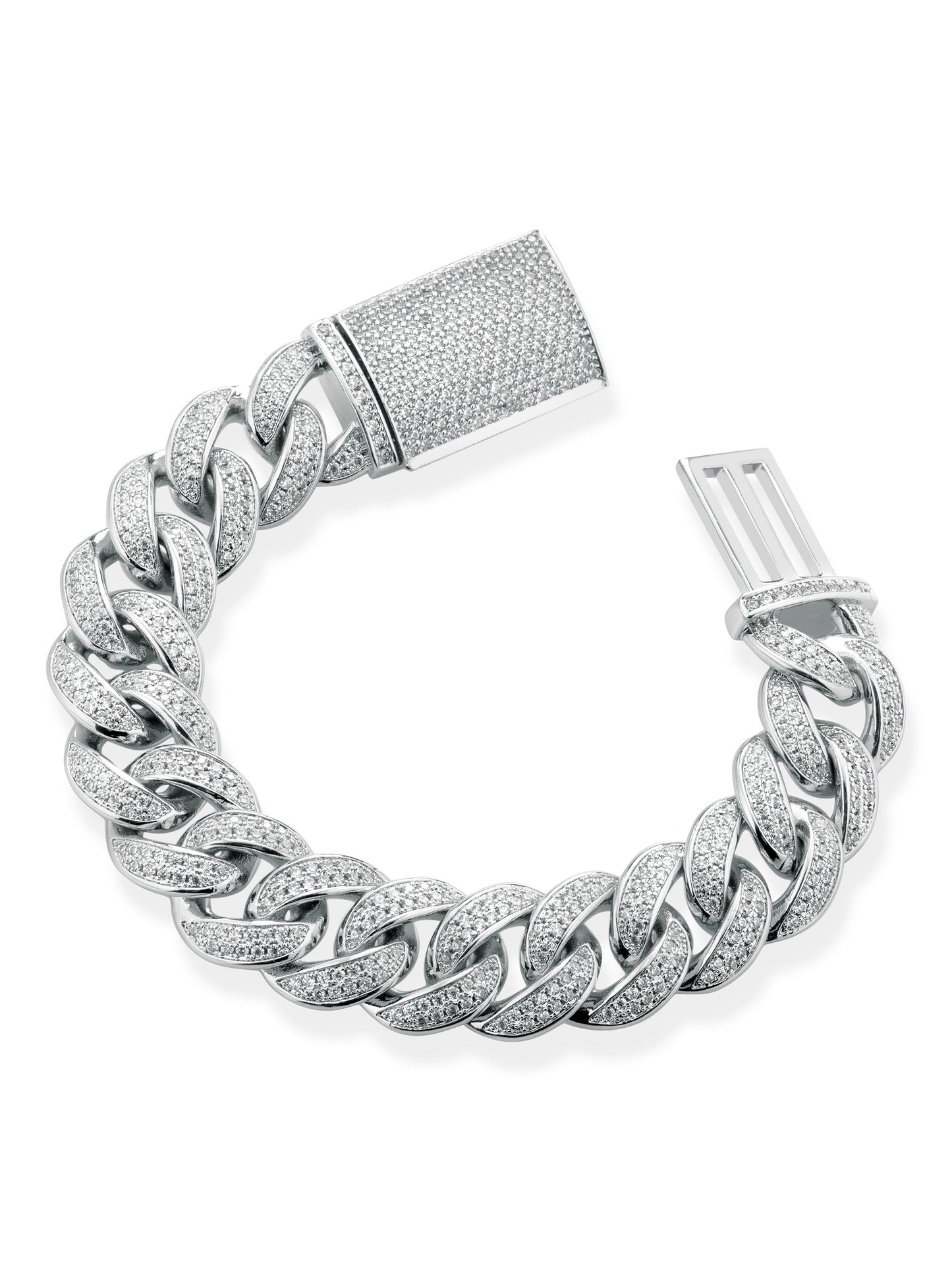 Bracciale "CUBAN LINK" Silver