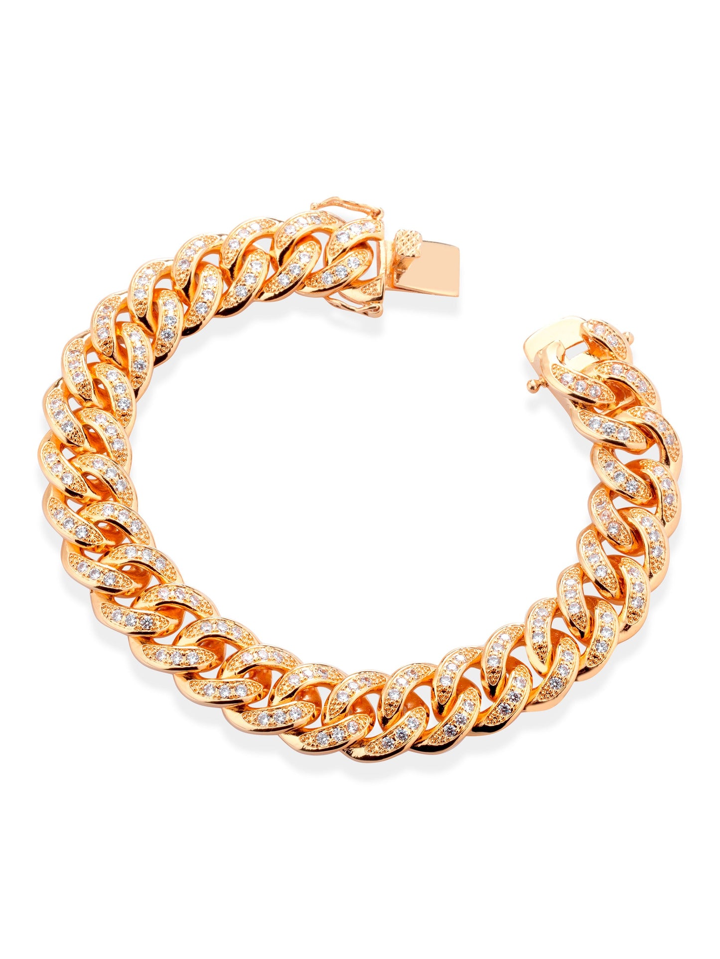 Bracciale "CUBAN LINK" Rose