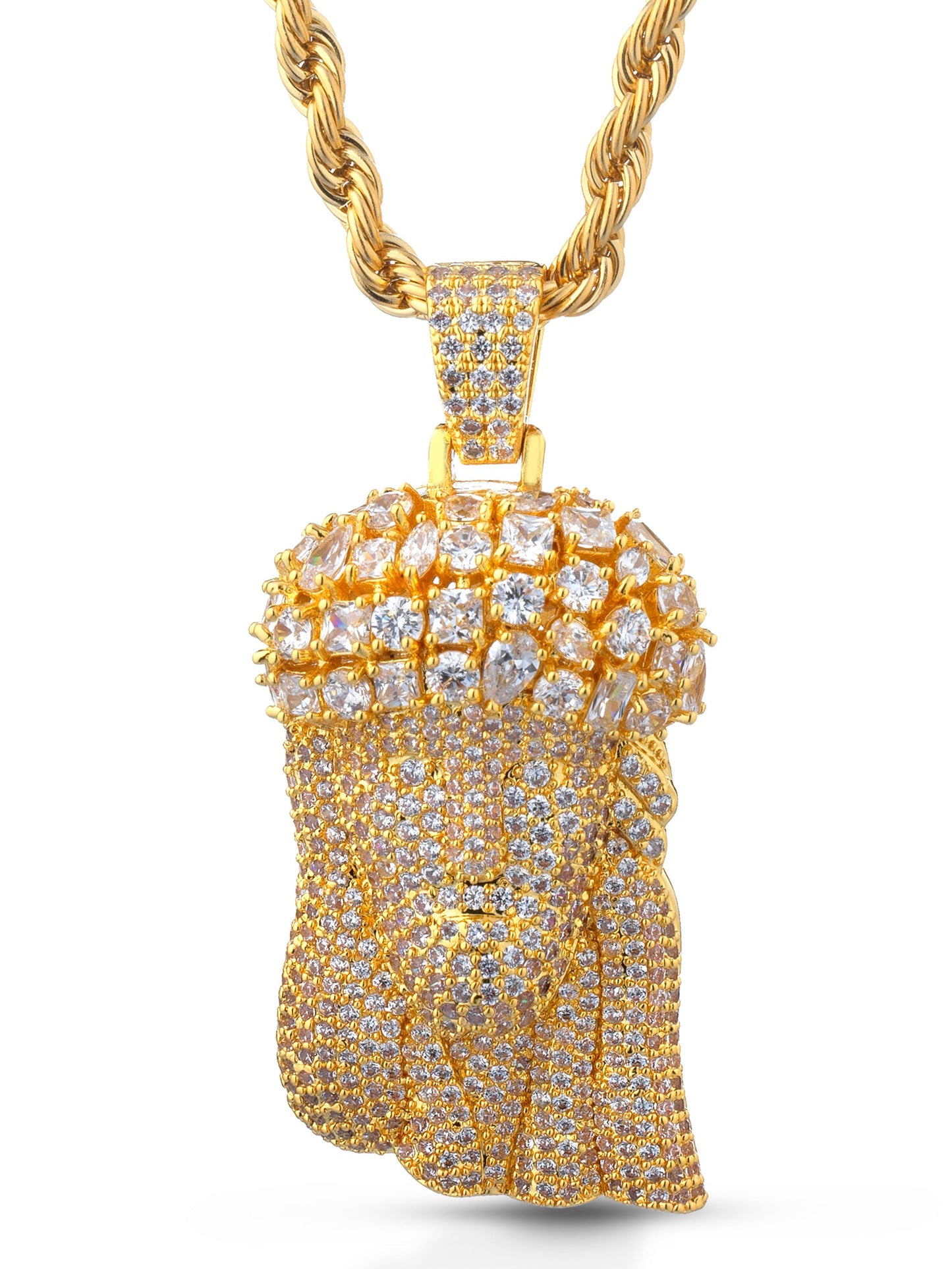 Collana "DIAMONDS JESUS" Gold