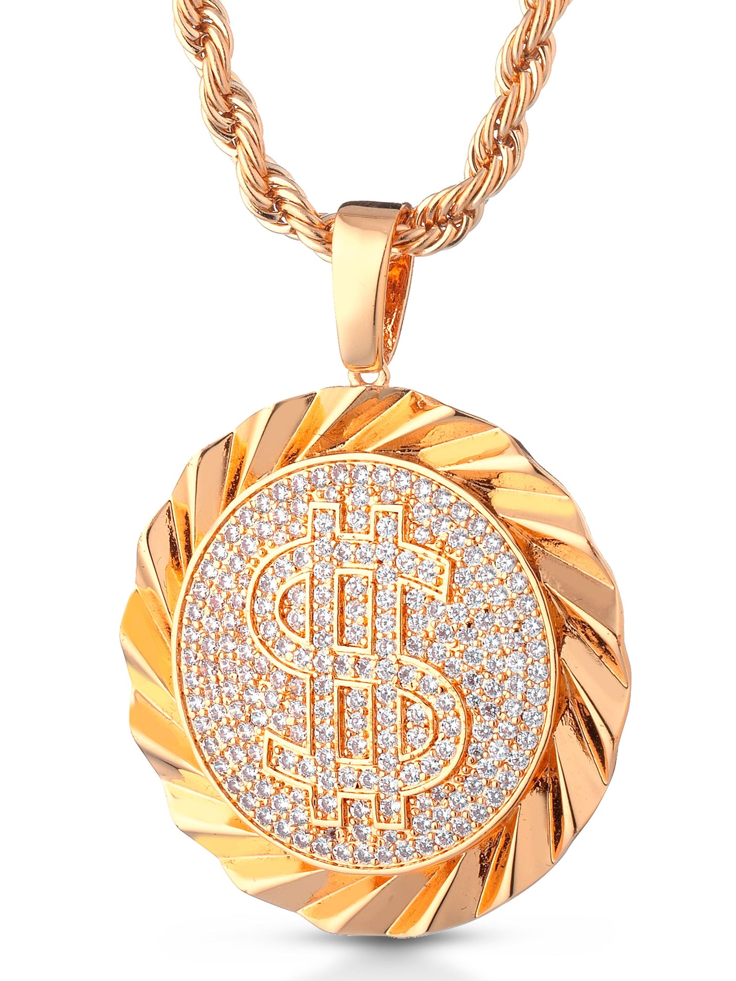 Collana "DOLLAR MEDALLION" Rose