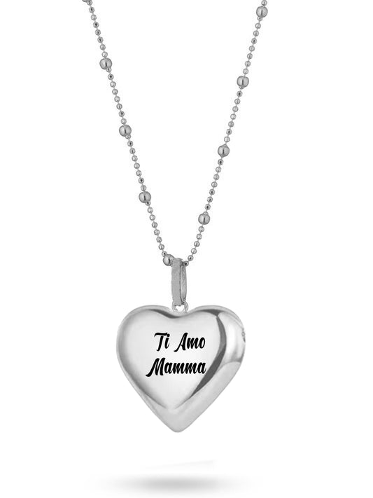 COLLANA "TI AMO MAMMA" SILVER