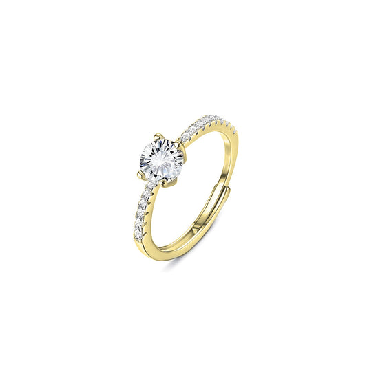 Anello "SOLITARIO LUX" Gold